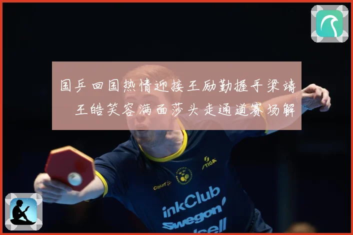 国乒回国热情迎接王励勤握手梁靖崑王皓笑容满面莎头走通道赛场解读